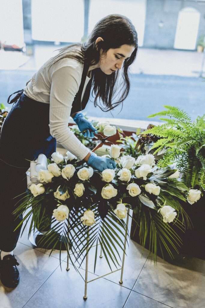 Xuncos floristería equipo trabajando 8