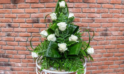 Centro de Rosas Blancas 30 euros